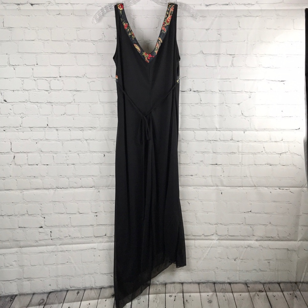 Ruby Rox Asian Oriental Y2K Inspired Black Dress M - Picture 7 of 12